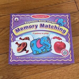 Elephants Never Forget! Memory Matching Game